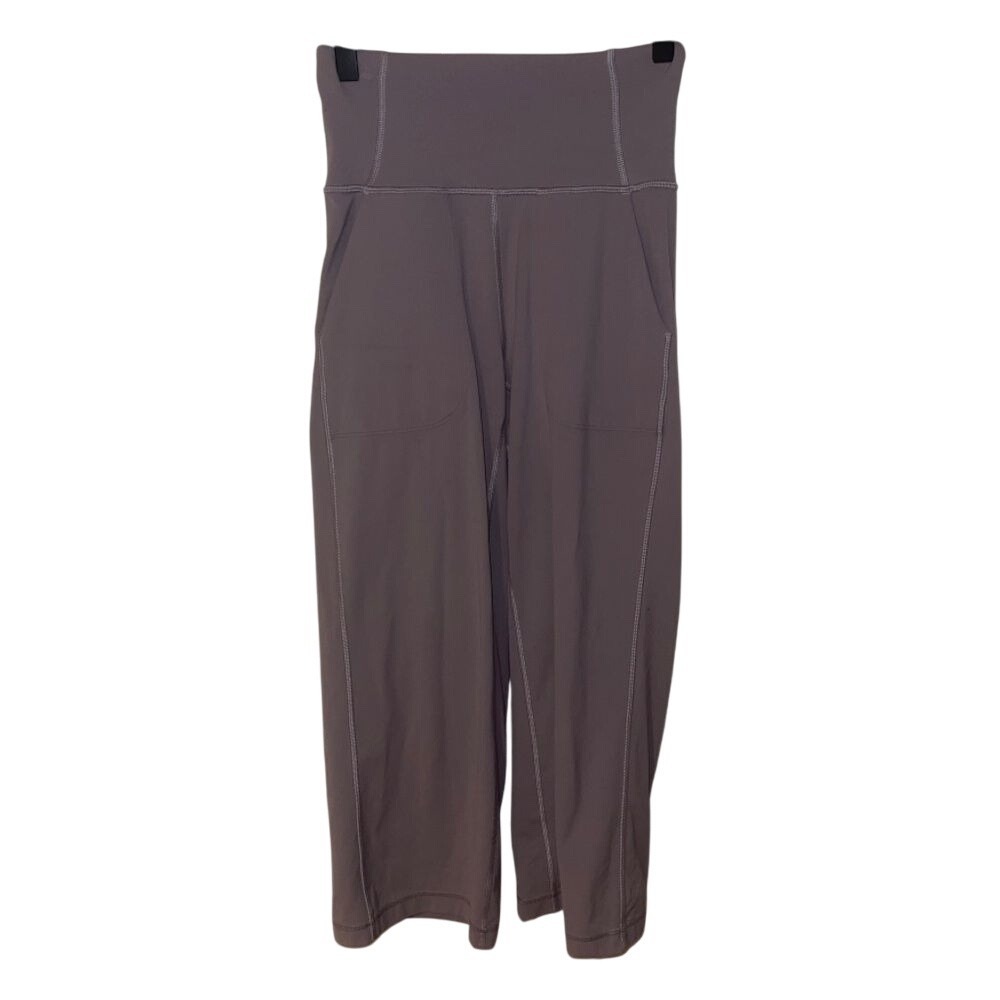 Lululemon Align High Rise Wide Leg‎ Crop Size 2 Violet Verbena 23" Length